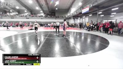 150 lbs Cons. Round 2 - Caleb Jasper, Joplin Youth Wrestling Club-AAA&nbsp; vs Liam Sanny, Neosho Youth Wrestling-AAA