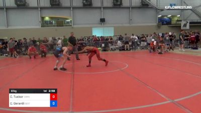 61 kg Round Of 32 - Charles Tucker, Cornell vs Collin Gerardi, SERTC-VT