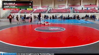102 lbs Round 1 - Seth Jones Jr, Tech Fall Wrestling Club vs Corbin Young, Madison Youth Wrestling