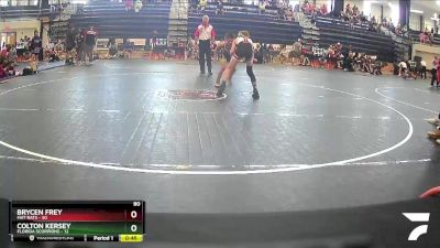 80 lbs Finals (8 Team) - Brycen Frey, Mat Rats vs Colton Kersey, Florida Scorpions