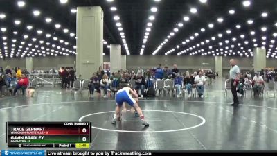 125 lbs Quarters & 1st Wb (16 Team) - Gavin Bradley, Castleton vs Trace Gephart, Wisconsin-Platteville
