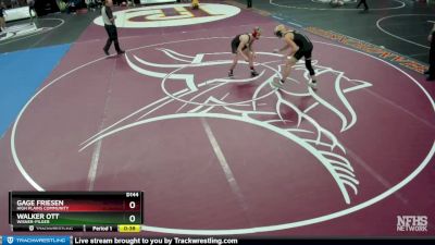 3rd Place Match - Walker Ott, Wisner-Pilger vs Gage Friesen, High Plains Community