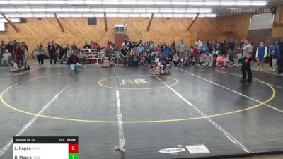 Round Of 32 - Liam Kapes, Mcadoo vs Brantley Moore, Robesonia