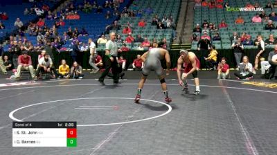 165 lbs Consi of 4 - Skyler St. John, Iowa State vs Dawaylon Barnes, Oklahoma