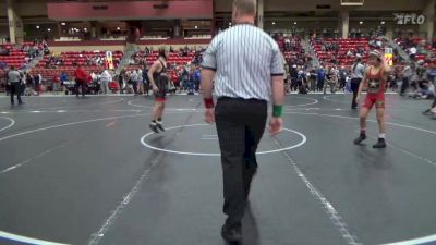 100 lbs Champ. Round 1 - Maddux Tindal, Best Trained Wrestling vs Jared Grantham, Maize Wrestling Club