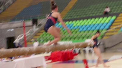 Grace McCallum, Beam Routine, Training Day 1 - 2018 Pacific Rim Championships