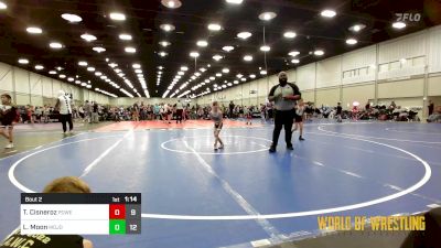 52 lbs Rr Rnd 2 - Thomas Cisneroz, Powerhouse Wrestling vs Louden Moon, MOJO 9U