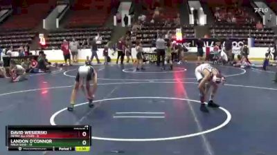 78 lbs Round 4 (6 Team) - David Wesierski, Metro All Stars vs Landon O`Connor, Ninja Gold