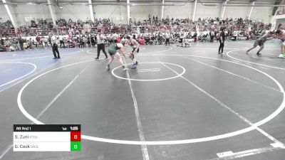 156 lbs Rr Rnd 1 - Sam Zuni, Stout Wr Ac vs Greyson Cook, Badlands Elite