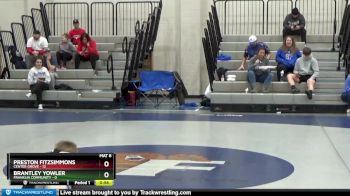 54 lbs Placement (4 Team) - Preston Fitzsimmons, Center Grove vs BRANTLEY YOWLER, Franklin Community