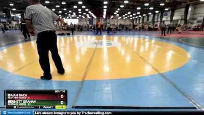 76 lbs Rd# 6- 9:00am Saturday Final Pool - Isaiah Baca, Team New Mexico vs Bennett Graham, Kentucky Jokers