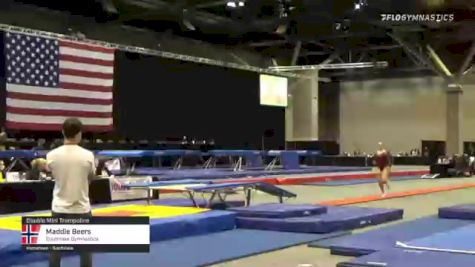 Maddie Beers - Double Mini Trampoline, Southlake Gymnastics - 2021 USA Gymnastics Championships