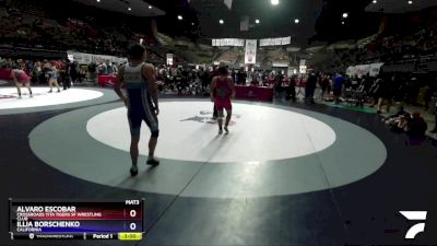 170 lbs Cons. Round 4 - Alvaro Escobar, Crossroads YITA Tigers SF Wrestling Club vs Illia Borschenko, California