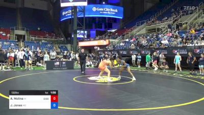 132 lbs Rnd Of 16 - Aubrie Molina, Hawaii vs Janiah Jones, Missouri