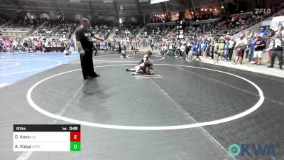 80 lbs Round Of 16 - Owen Koss, R.a.w. vs Andrew Ridge, Sperry Wrestling Club