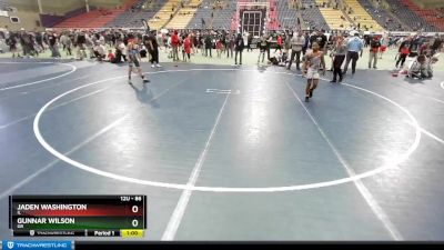 86 lbs Semifinal - Jaden Washington, IL vs Gunnar Wilson, OR