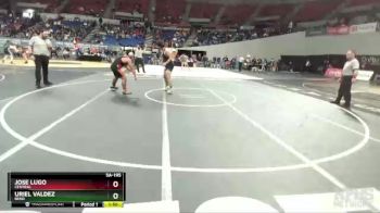 5A-195 lbs Quarterfinal - Jose Lugo, Central vs Uriel Valdez, Bend