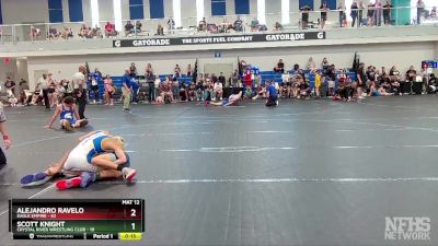 106 lbs Quarterfinal - Alejandro Ravelo, Eagle Empire vs Scott Knight, Crystal River Wrestling Club