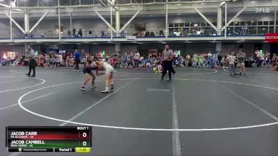 96 lbs Finals (2 Team) - Jacob Cambell, Iron Horse vs Jacob Carr, PA Alliance