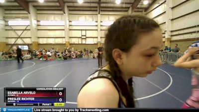 96 lbs Cross Bracket (8 Team) - Kailey Graham, Alaska vs IRINA PALOONEY, Nevada