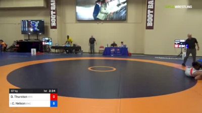 67 kg Con 8 #2 - Dylan Thurston, Irtc vs Chase Nelson, Bison Wrestling Club