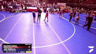 108 lbs 3rd Place Match - Solomon Garcia, Central Coast Most Wanted Wrestling Club vs Jake Gonzalez, Turlock Wrestling Club