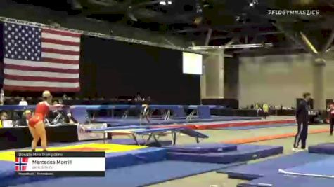 Mercedes Morrill - Double Mini Trampoline, Zero Gravity - 2021 USA Gymnastics Championships