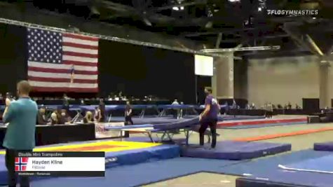 Hayden Kline - Double Mini Trampoline, Flipside - 2021 USA Gymnastics Championships