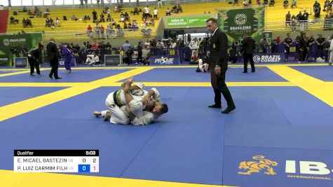 EDUARDO MICAEL BASTEZINI vs PEDRO LUIZ CARMIM FILHO 2024 Brasileiro Jiu-Jitsu IBJJF