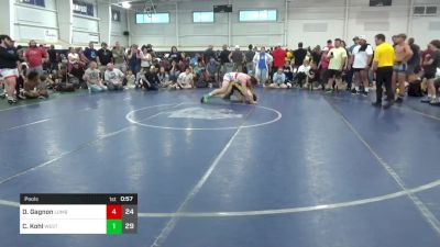 171 lbs Pools - Dylan Gagnon, Lumberyard (NY) vs Carson Kohl, West Virginia Wild