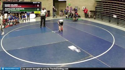 Semifinal - Napoleon Aniciete, Aniciete Training Club vs Gage Valdes, Fremont Wrestling Club