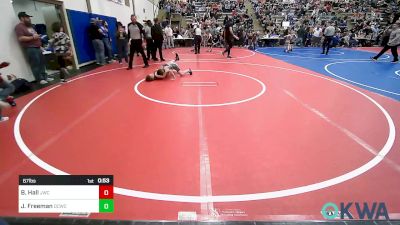 67 lbs Consi Of 4 - Bodyn Hall, Jay Wrestling Club vs Judd Freeman, Dark Cloud Wrestling Club