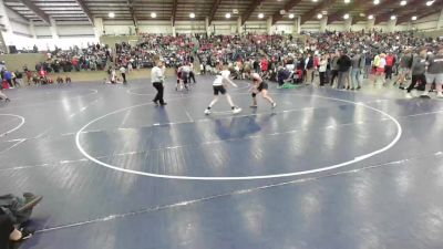 132 lbs Cons. Round 7 - Benjamin Calchera, Grantsville vs Hayden Abrams, Emery