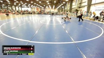 80 lbs Rd# 2 10:30am Friday - Brooks Burmeister, PA Blue vs Ethan Halstead, Olympia