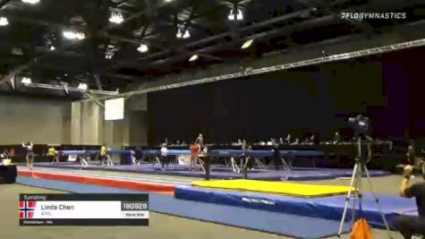 Linda Chen - Tumbling, ATHL - 2021 USA Gymnastics Championships