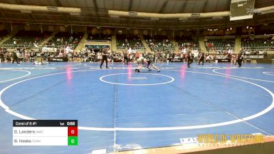 108 lbs Consi Of 8 #1 - Gavin Landers, Immortal Athletics WC vs Bryar Hooks, Team Choctaw