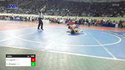 123 lbs Round Of 64 - Carson Laguna, Tuttle vs Charles Wheeler, Chickasha Wrestling