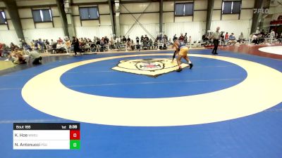 149 lbs Consi Of 32 #2 - Karriem Hoe, Western New England vs Nick Antonucci, Plymouth