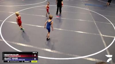 49 lbs Round 2 - Braxton Eller, Barbarian Wrestling Club vs Elliott Wilkie, White Bear Lake Youth Wrestling