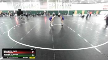 125 lbs Cons. Semi - Brandon Paez, Northern Iowa vs Bowen Downey, Northern Iowa