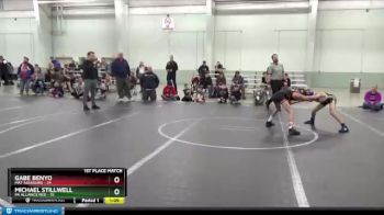 80 lbs Finals (2 Team) - Gabe Benyo, Mat Assassins vs Michael Stillwell, PA Alliance Red