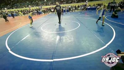 80 lbs Round Of 16 - Fernando Jimeno, Katy Area Wrestling Club vs Owen Price, Lions Wrestling Academy