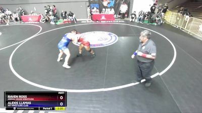 190 lbs Cons. Semi - Raven Ross, Animal House Wrestling vs Alexis Llamas, 951 Wrestling Club