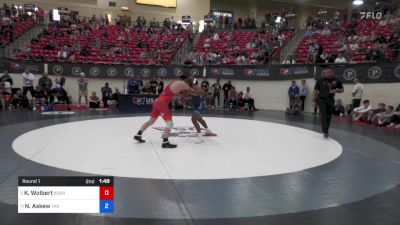 65 kg Round 1 - Kellen Wolbert, Askren Wrestling Academy vs Nathaniel Askew, Tar Heel Wrestling Club