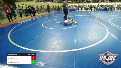 40 lbs Round Of 32 - Braxson Bas, Topeka Blue Thunder vs Max Marsh, Noble Takedown Club