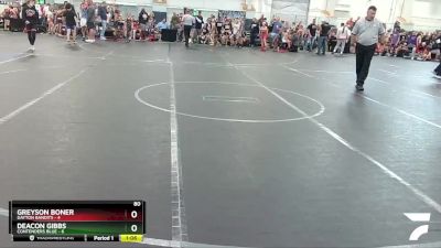 80 lbs Round 1 (6 Team) - Deacon Gibbs, Contenders Blue vs Greyson Boner, Dayton Bandits