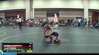 105 lbs Round 5 (6 Team) - Cameron Underwood, Elite Athletic Club vs Caleb Morrow, Contenders Wrestling Academy Blue