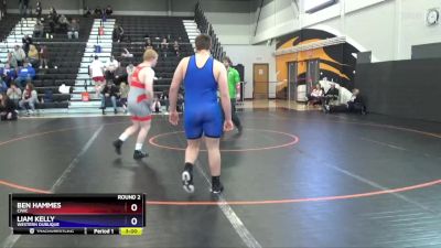 USA Juinor men-3 lbs Round 2 - Ben Hammes, CIWC vs Liam Kelly, Western Dubuque