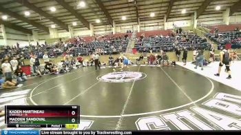 106 lbs Round 1 (4 Team) - Kaden Martineau, Utah Gold vs Madden Sandoval, Crooks County