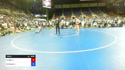 182 lbs Rnd Of 64 - Savoy New, North Carolina vs Braden Brown, Oklahoma